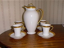 Haviland Limoges Chocolate Set, lots of heavy