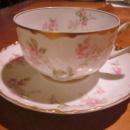 Haviland Tea cup and saucer, Schleiger 31