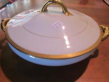 Haviland Limoges Round Covered Vegetable
