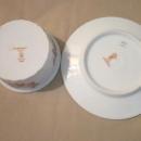 Limoges ramekin cup and saucer