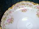 Haviland Limoges tea cup and saucer, roses & gold