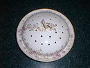 Haviland Limoges Pancake Server with Lavender flowers