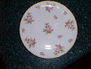 Haviland Limoges dessert plate, pink roses