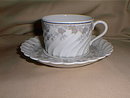 Haviland Limoges cup and saucer in the Valmont pattern