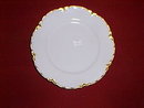 Haviland Limoges salad plate, Ranson with gold edge.