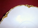 Haviland Limoges tea cup & saucer, Ranson with gold edge.