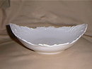 Haviland Limoges fancy white serving bowl