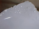 Haviland Limoges fancy white serving bowl
