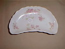 Haviland Limoges Bone dish, Sch 42H, pink roses