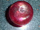 Cranberry glass apple