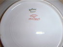Haviland Limoges lunch plate, heavy gold trim