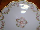 Haviland Limoges dessert plate, Sch 270A, pink roses