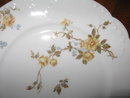 Haviland Limoges dinner plate with yellow roses, Sch 266