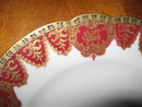 Haviland Limoges Cobalt & Red Luncheon Plate