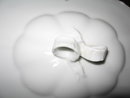 Haviland Limoges oval covered vegetable dish, White Ranson