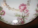 Haviland Limoges dinner plate, large roses