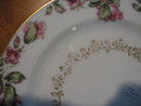 Haviland Limoges dinner plate, large roses
