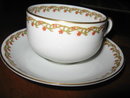 Haviland Limoges tea cup and saucer, Sch 101A