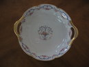 Haviland Limoges round handled dish, Garland pattrn
