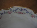 Haviland Limoges round handled dish, Garland pattrn