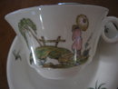 Haviland Limoges Teacup and Saucer, Pillement pattern