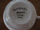 Haviland Limoges Teacup and Saucer, Pillement pattern