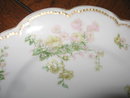Haviland Limoges Luncheon Plate, Sch 261G, Pink & Green