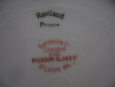 Haviland Limoges Dinner plate, Schleiger 492G