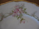 Haviland Limoges Luncheon plate, Sch 1067, large pink roses