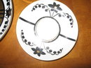 Haviland Limoges Coffee Cup & Saucer & Dessert plate, Stouffer HP, Lily of the Valley