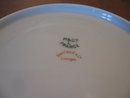 Haviland Limoges oval covered vegetable casserole, blue violets