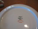 Haviland Limoges coffee cup & saucer, blue violets