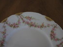Haviland Limoges Salad plate, pink roses, Sch 145