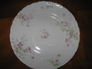Haviland Limoges Salad Plate, Sch 148A violets