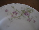 Haviland Limoges Salad Plate, Sch 148A violets