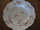 Haviland Limoges Pancake Server, Schleiger 241A, Wild roses