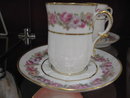 Haviland Limoges Chocolate set with pink roses