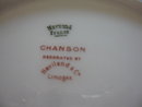Haviland Limoges Salad Plate, Chanson Pattern