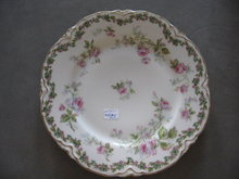 Haviland Limoges Luncheon Plate, Roses