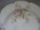 Haviland Limoges Luncheon Plate, Lavendar