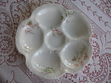 Haviland Limoges Oyster Plate with sea life