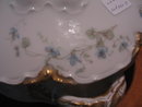 Haviland Limoges Round Covered Vegetable with Blue Violets