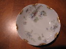 Haviland Limoges Butter Pat, Blue Violets