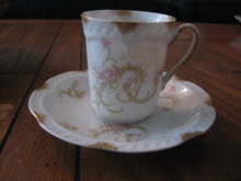 Haviland Limoges Chocolate cup & saucer
