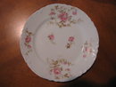 Haviland Limoges Bread & Butter Plate, pink roses