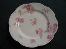 Haviland Limoges Bun Plate Schleiger 39C, Roses
