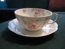 Haviland Limoges Coffee cup & Saucer, Schleiger 39C, Roses