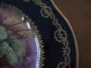 Haviland Limoges Cobalt Fruit Plate
