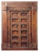 Gujarat Hand-Carved Indian Teak Door Frame