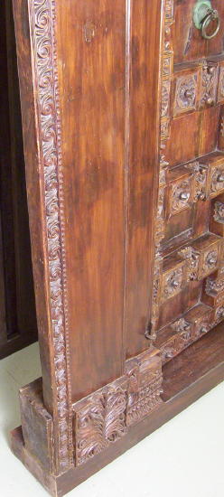 Gujarat Hand-Carved Indian Teak Door Frame